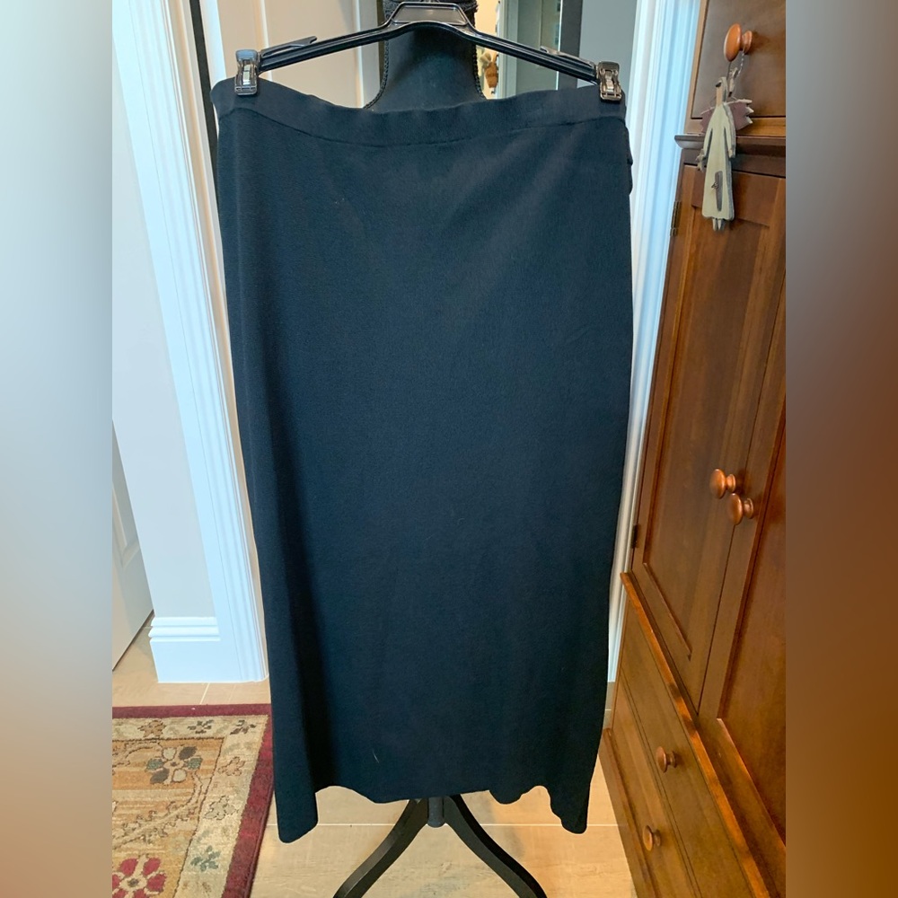 Valerie Stevens Classic Black Skirt